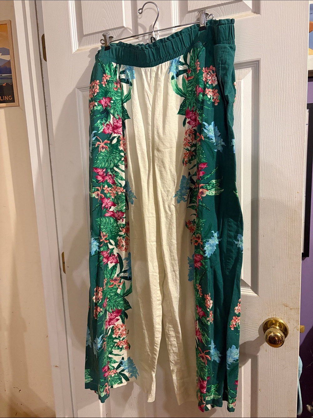 Lane Bryant Floral Women's pants sz 18/20